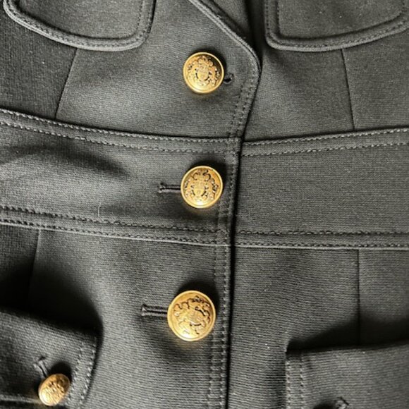 Smthye Offiicers Jacket in Black - Picture 4 of 6